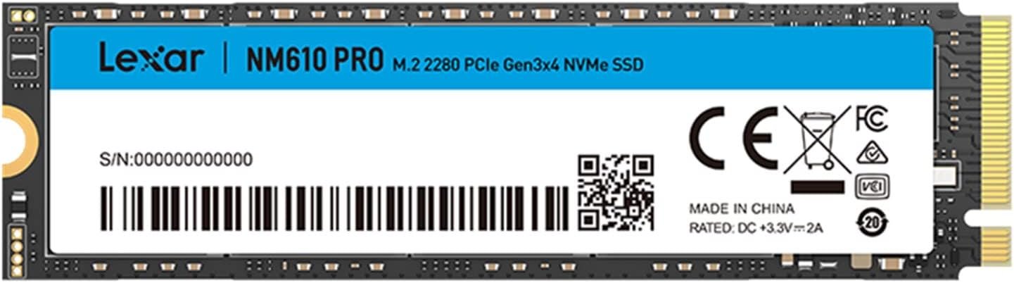 Lexar NM620 M.2 NVMe SSD - 2TB